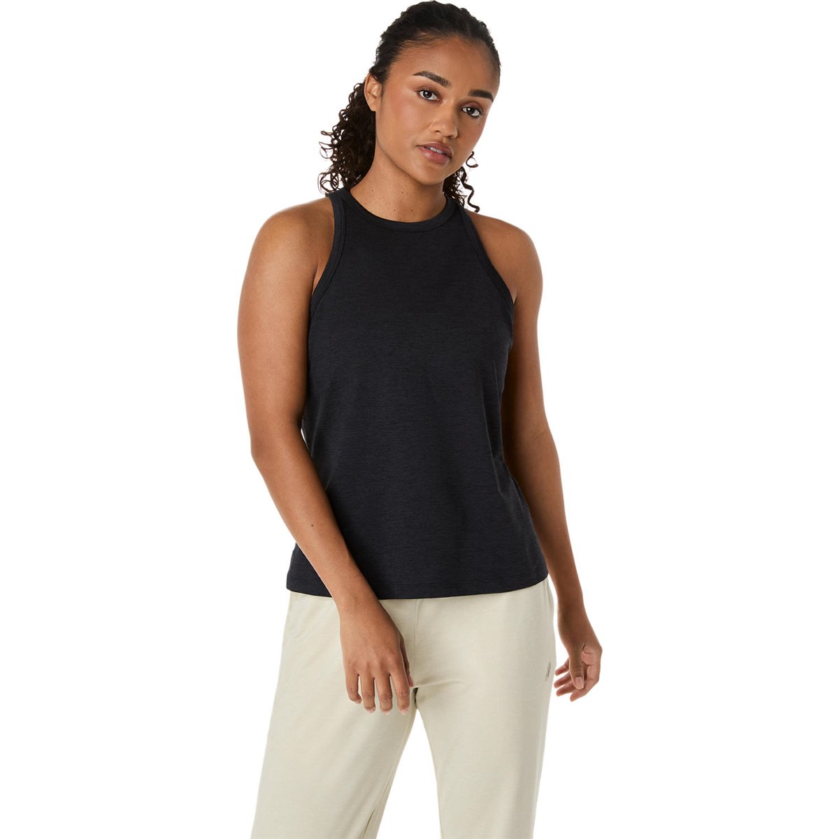 REFINED TEXTURE SLEEVELESS TOP