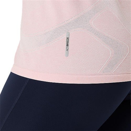 ROAD SEAMLESS SS TOP Turuncu Kadın Spor Tişört
