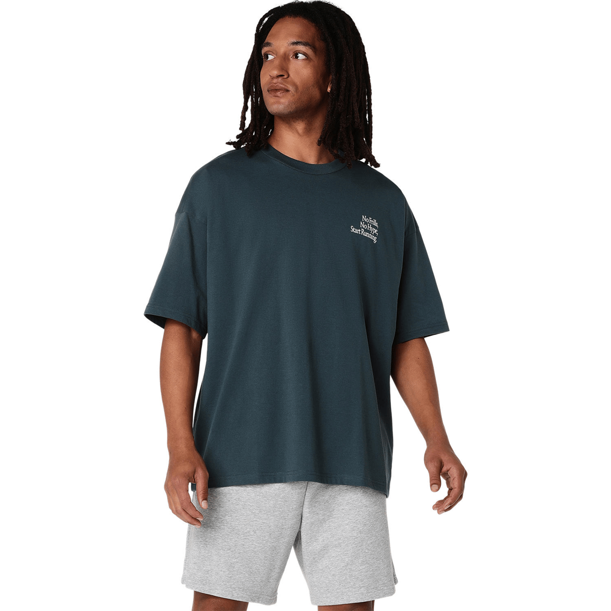 RUNNER MESSAGE GRAPHIC RELAXED TEE