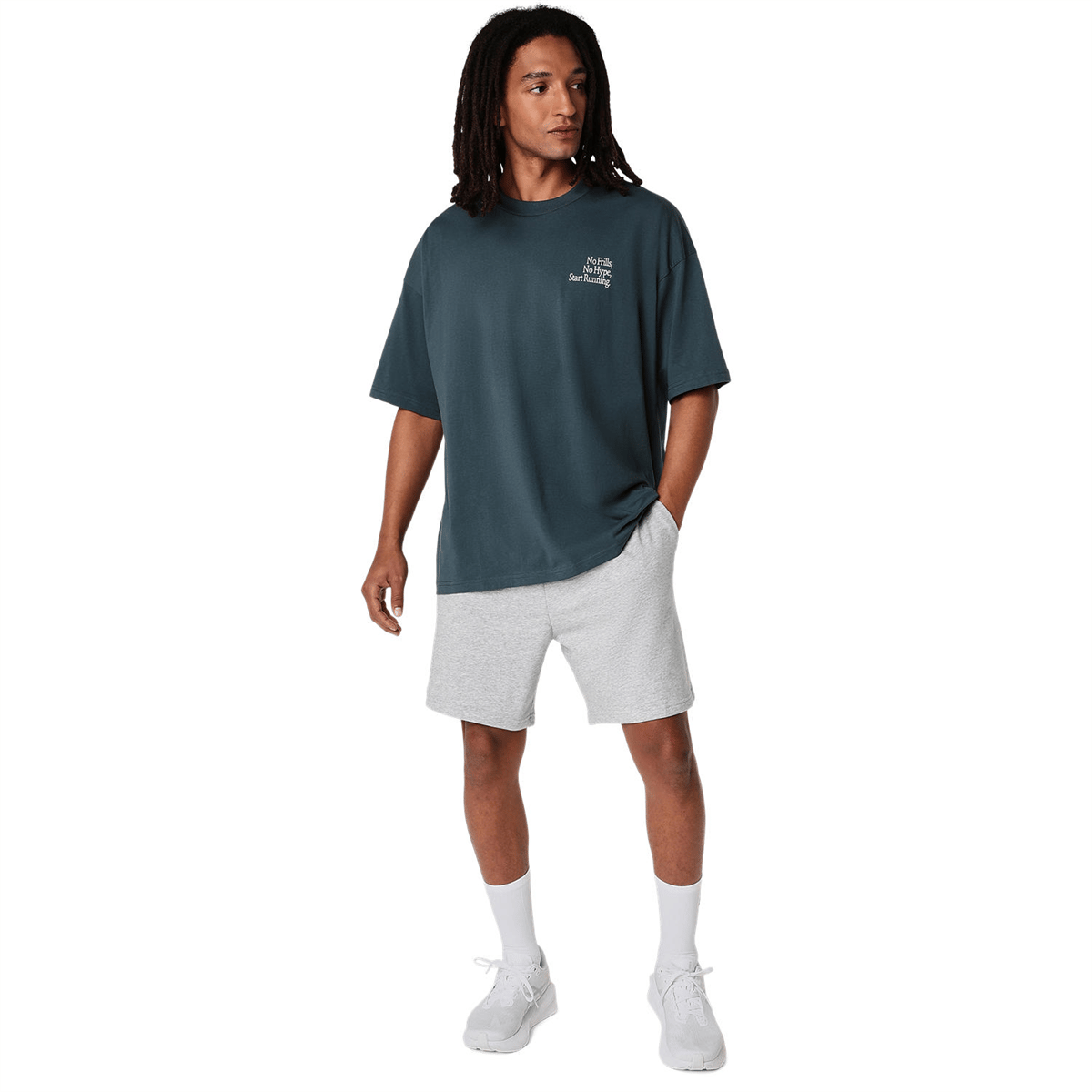 RUNNER MESSAGE GRAPHIC RELAXED TEE