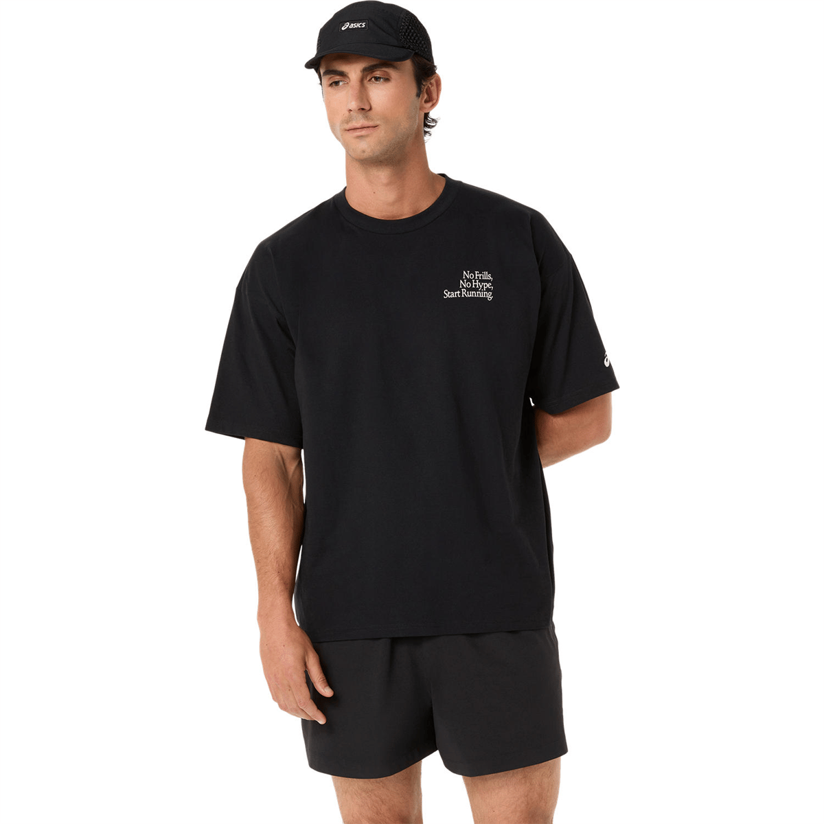 RUNNER MESSAGE GRAPHIC RELAXED TEE