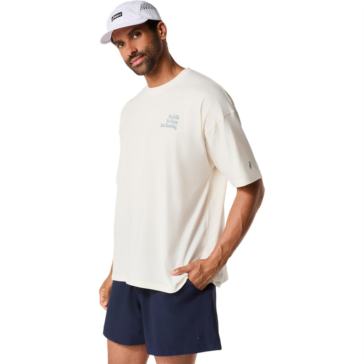 RUNNER MESSAGE GRAPHIC RELAXED TEE