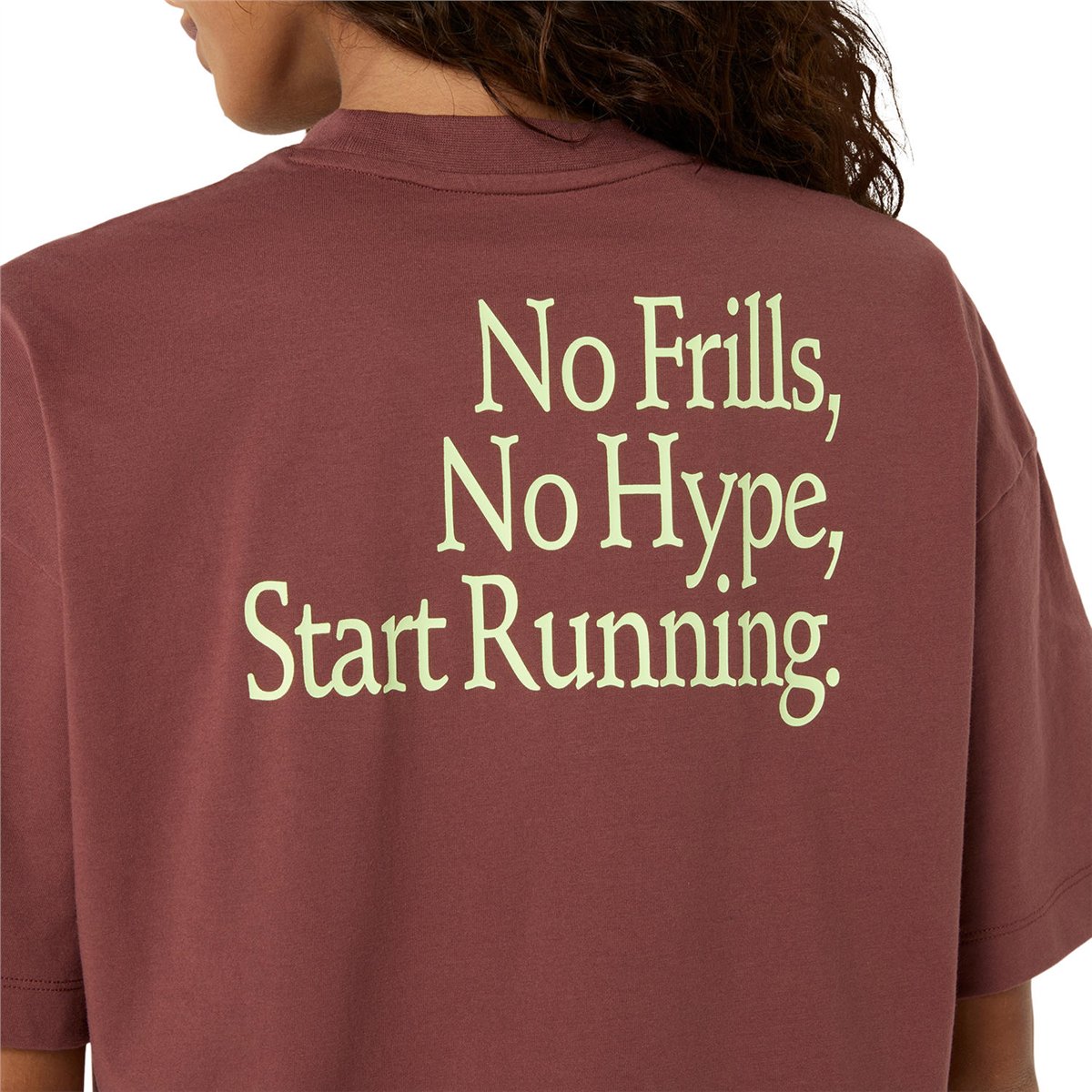 RUNNER MESSAGE GRAPHIC RELAXED TEE