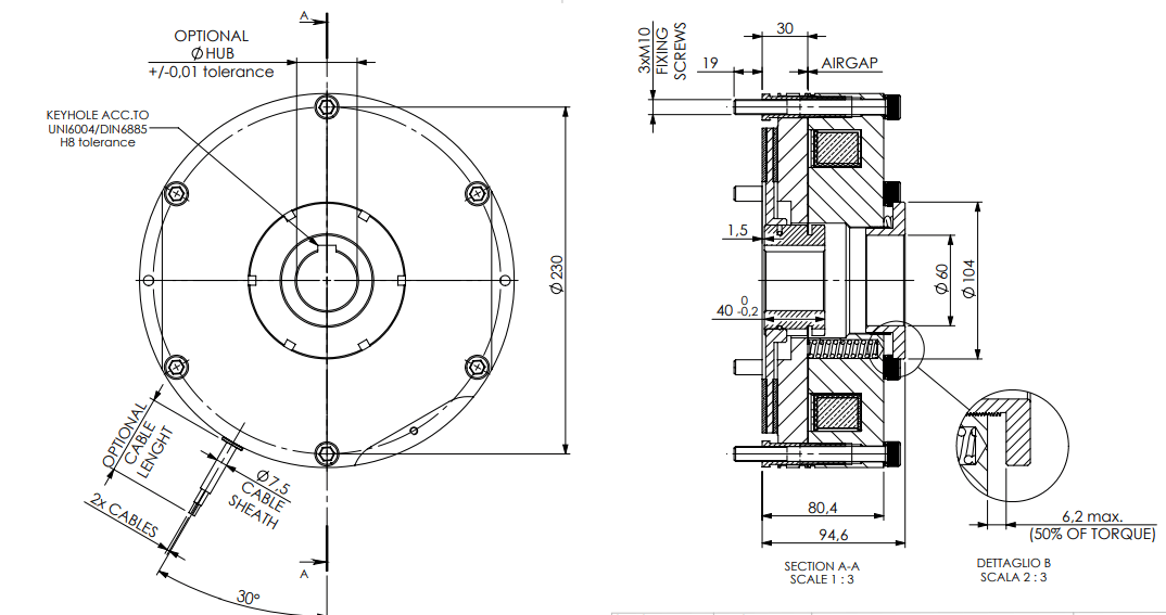 K09D 225M Motor Freni