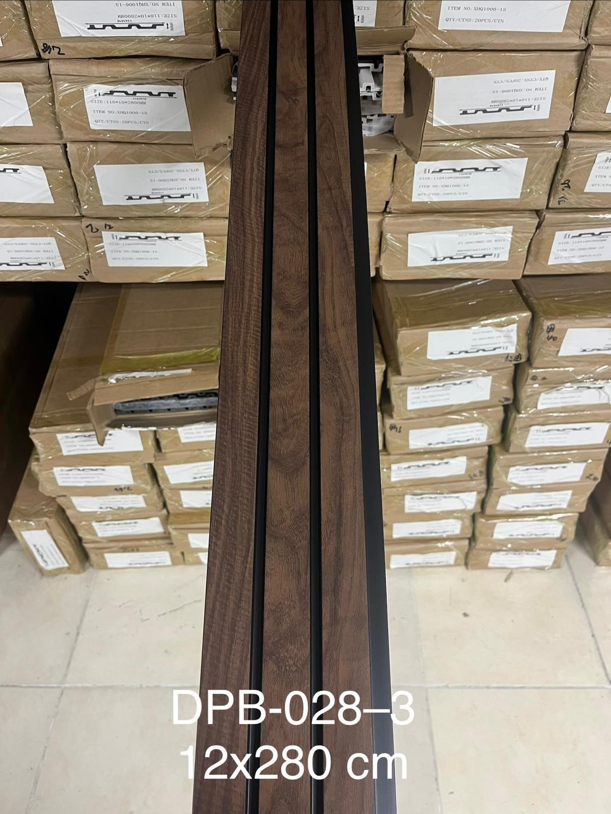 A-0283 POLİMER LAMBRİ 12*280 CM