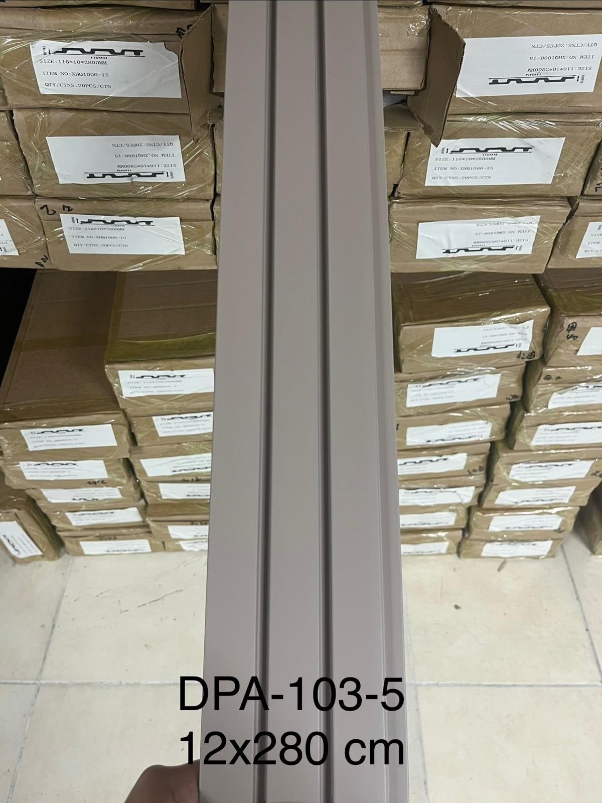 A-1035 POLİMER LAMBRİ 12*280 CM