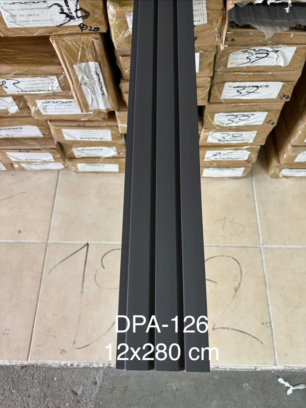 A-126 POLİMER LAMBRİ 12*280 CM