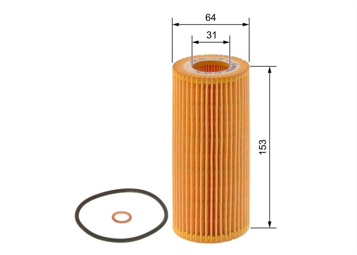 BMW E46-E90-E91-E92-E93-E60-E61-E63-E64-E65-E66-X3 E83-X5 E53-X5 E70-X6 E71 2004-2016 YAG FILTRESI 11427788460