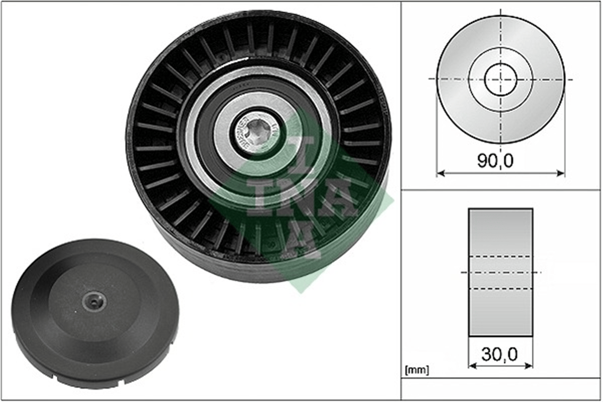 BMW E82-88-90-91-92 2007 SONRASI V KAYIS GERGI RULMANI 11287557851