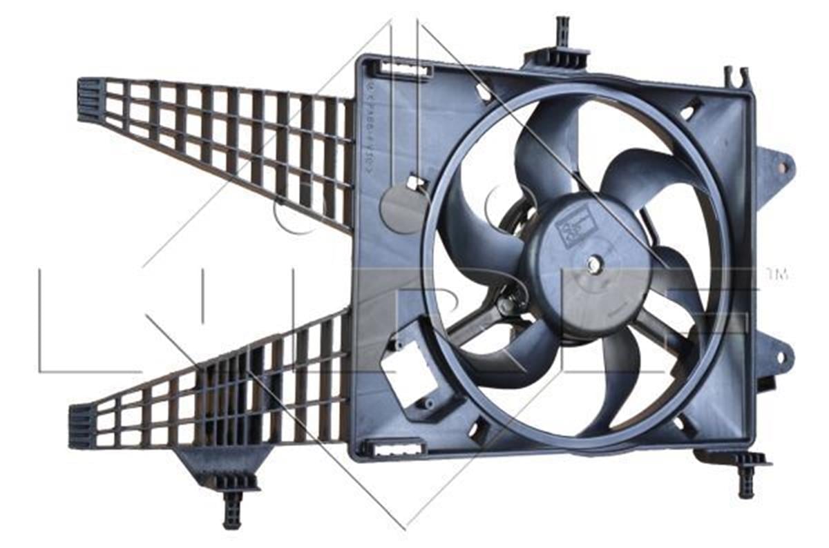 FIAT NRF NRF 47254 FAN MOTORU 03- PUNTO IDEA 1,3 MJET