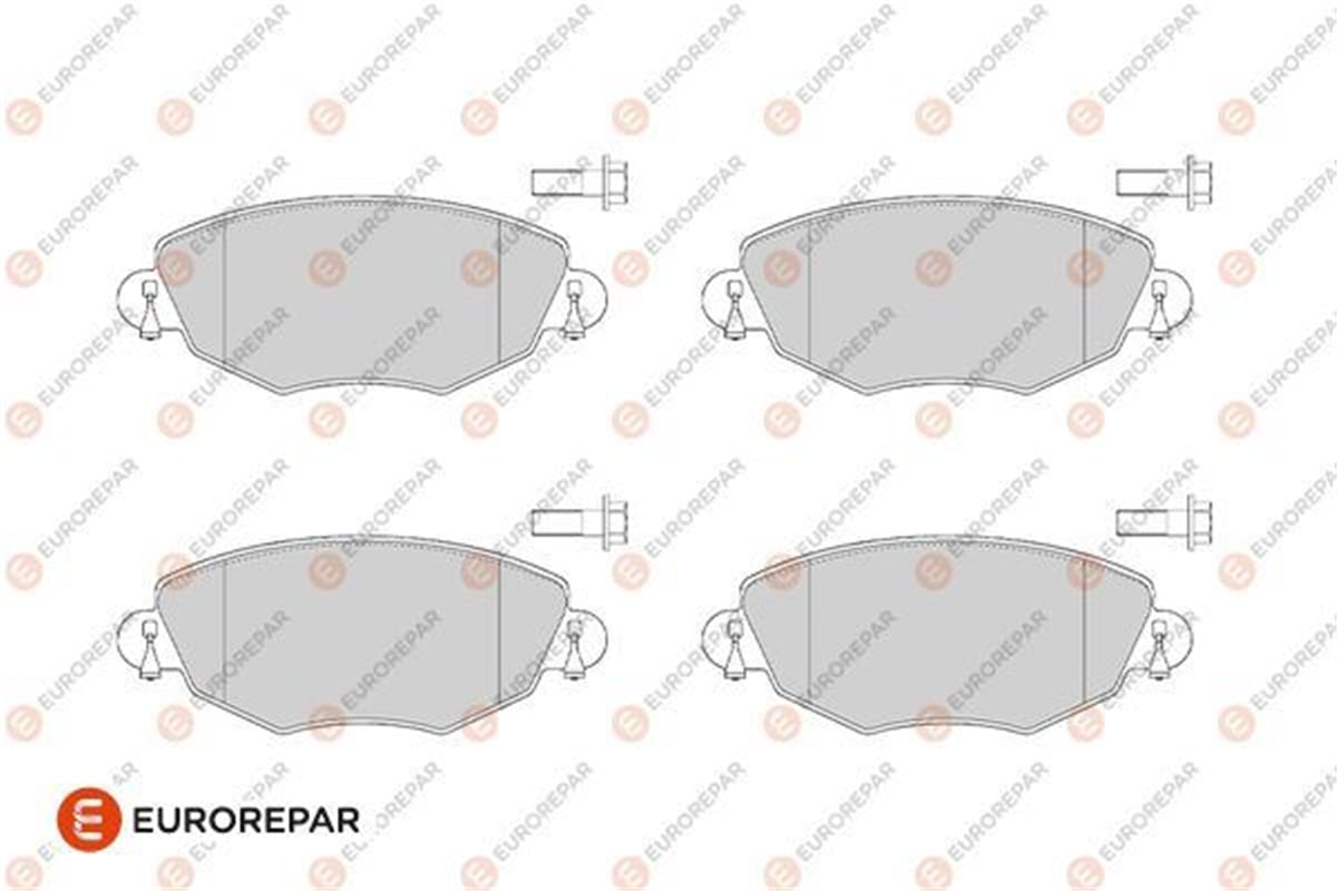 FORD EUROREPAR 1686271780 FREN BALATASI ÖN 01-07 MONDEO JAGUAR X-TYPE I BM