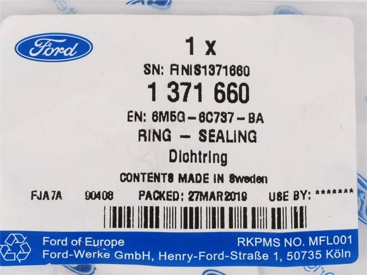 FORD  FOCUS (2004) / FOCUS CMAX (2003) SEGMAN - SIZDIRMAZLIK 6M5G 6C737 AA