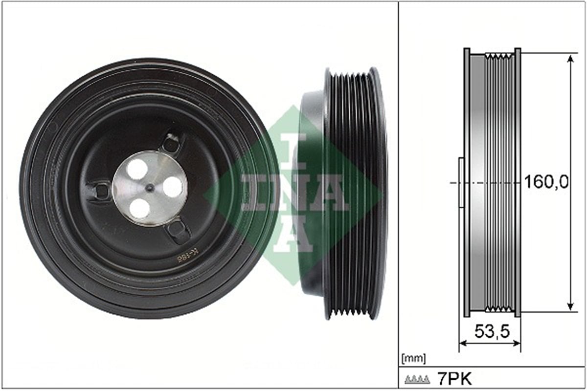 FORD TRANSIT V-347/V-363 2006 SONRASI KRANK KASNAGI BK3Q 6B319 CB