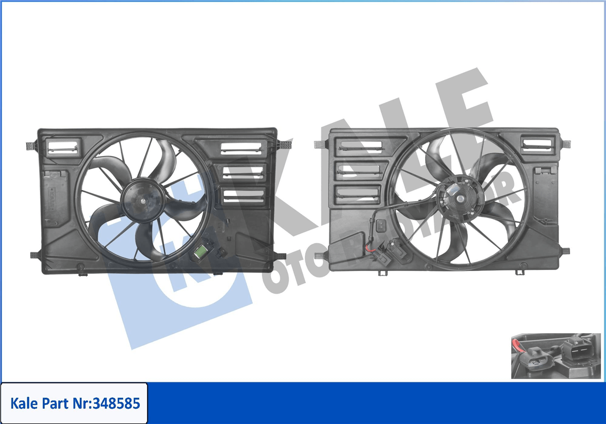 FORD TRANSIT V-362 V-363 2012 SONRASI FAN MOTORU BK21 8C607 BB/DA