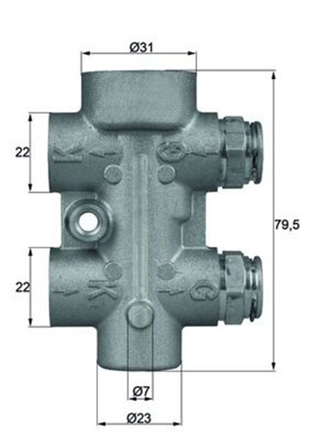 MERCEDES 211-221-164-251 2006 SONRASI TERMOSTAT A1645010065