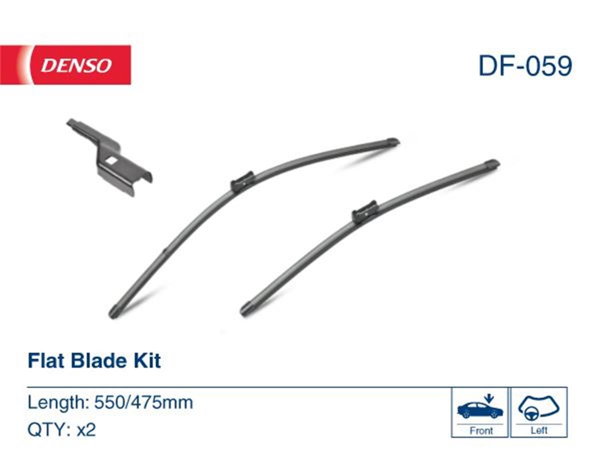 MERCEDES DENSO DEN DF-059 SILECEK SÜPÜRGESI ÖN TAKIM 08-15 X204 BM
