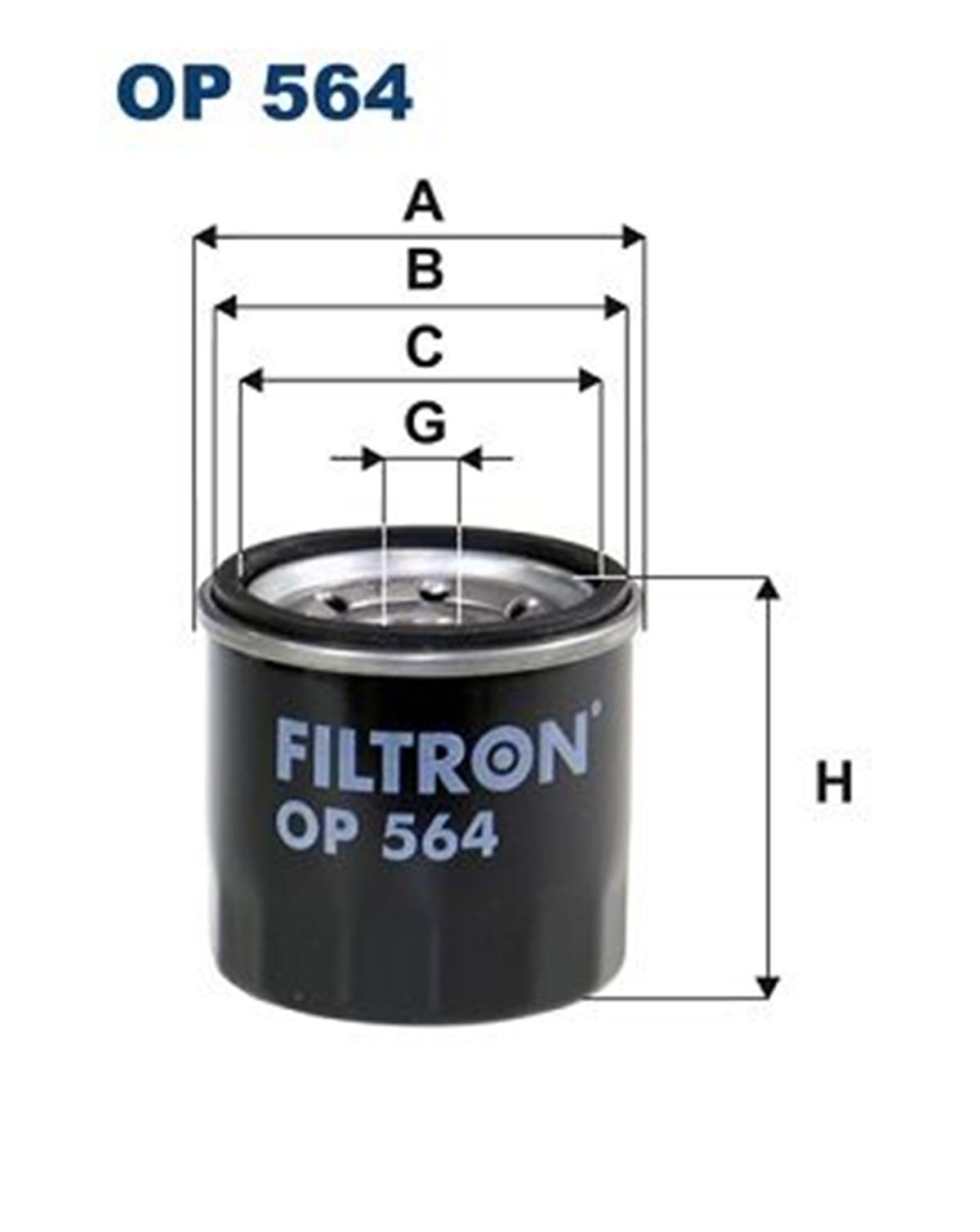 OPEL FILTRON FILT OP 564 YAG FILTRESI 04-