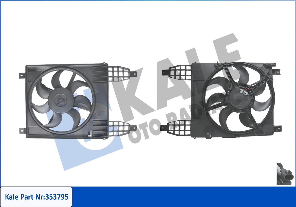 OPEL KALOS AVEO T250/T255 2008 SONRASI FAN MOTORU 94567001