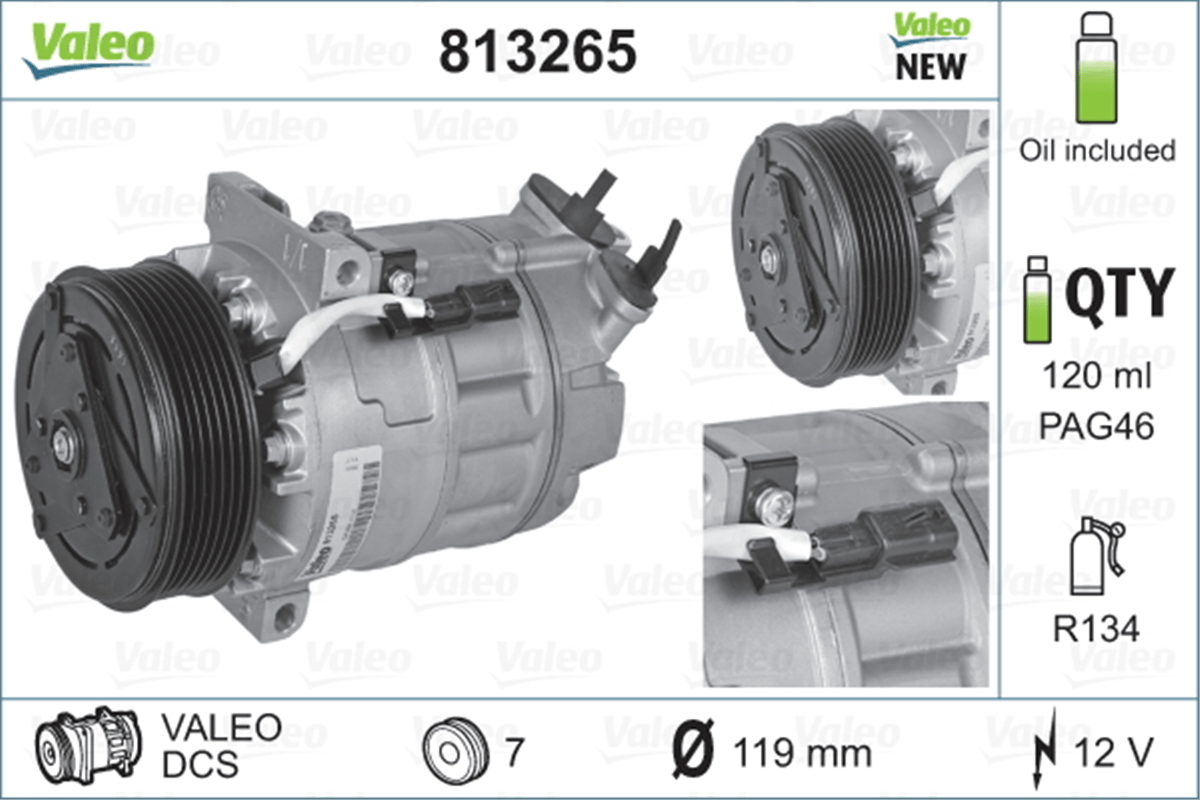 RENAULT VALEO VAL 813265 KLIMA KOMPRESÖRÜ 07-