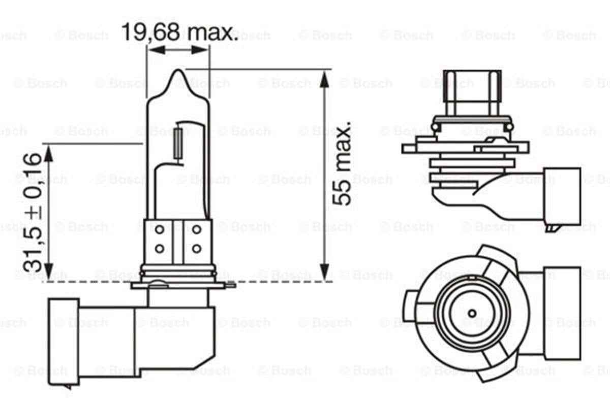 UNI BOSCH BCH 1987301062 AMPÜL 90- BM BM