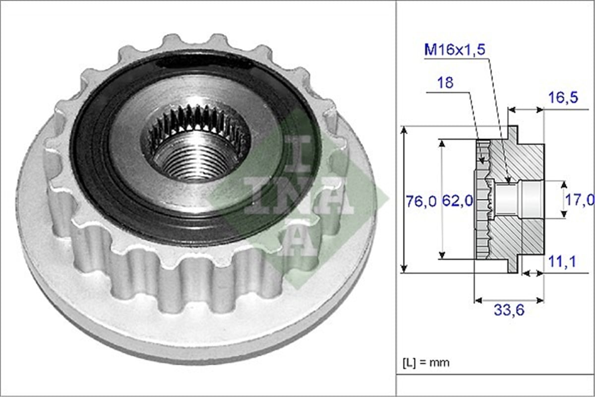 VOLKSWAGEN T5-TOUAREG 2004-2010 KAPLIN 070903201E