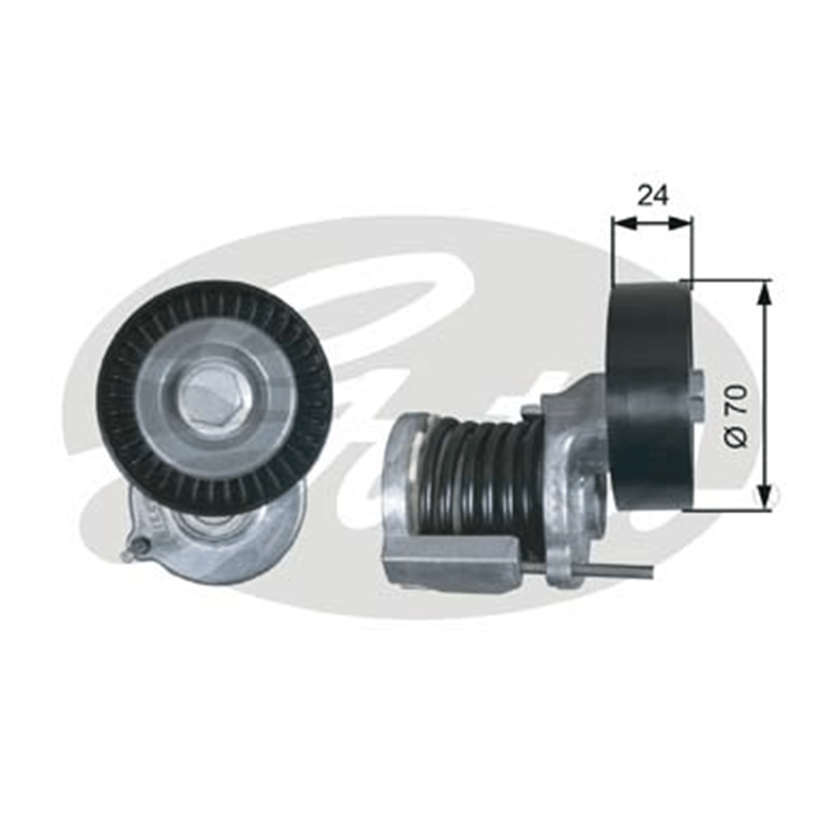 VW T5,5-CRAFTER-POLO-PASSAT-GOLF6 2010 SONRASI V KAYIS GERGISI KOMPLE 038903315AH