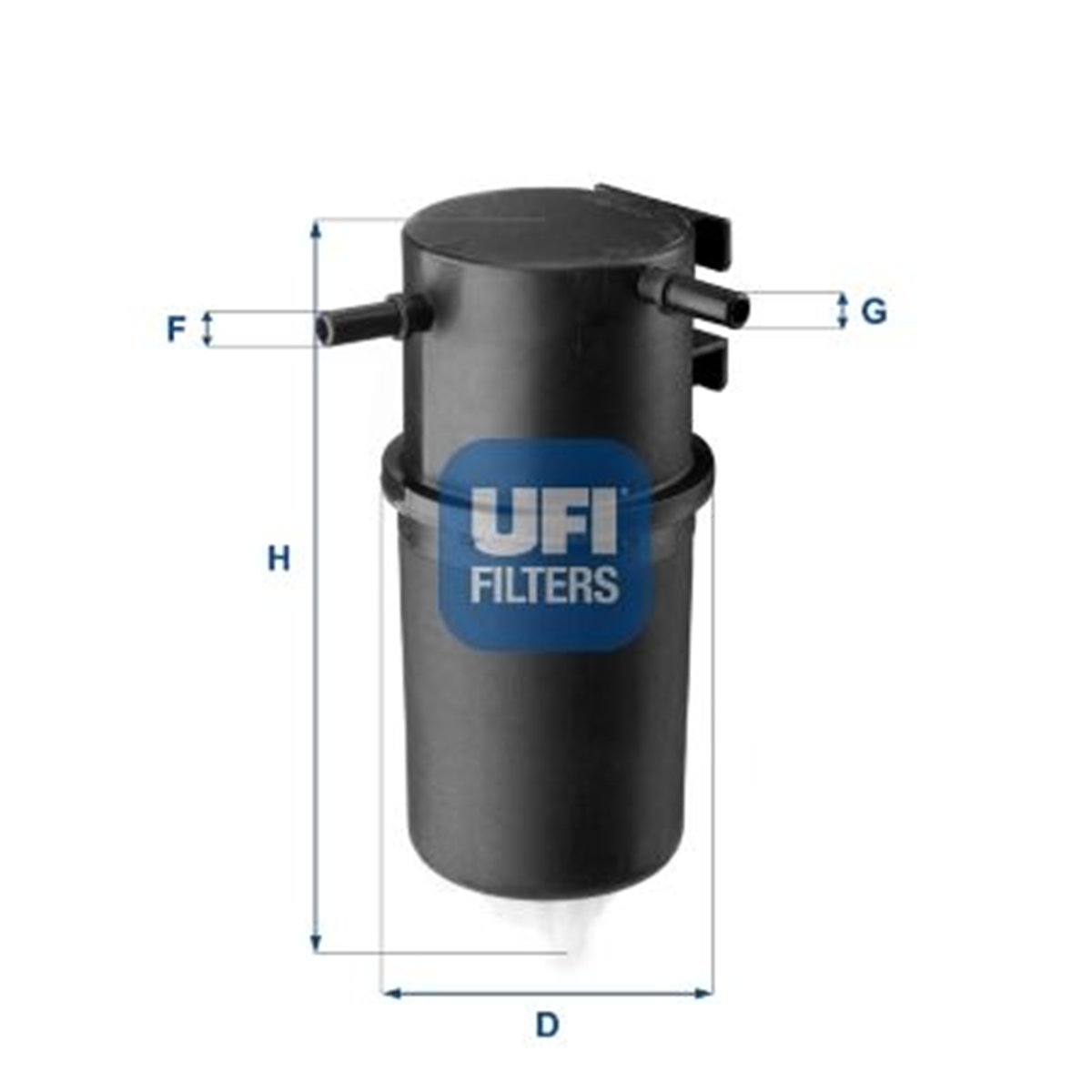 VW UFI UFI 24.145.00 YAKIT FILTRESI 10- AMAROK CDBA-CNFA-CNFB-CDCA 2,0 TDI