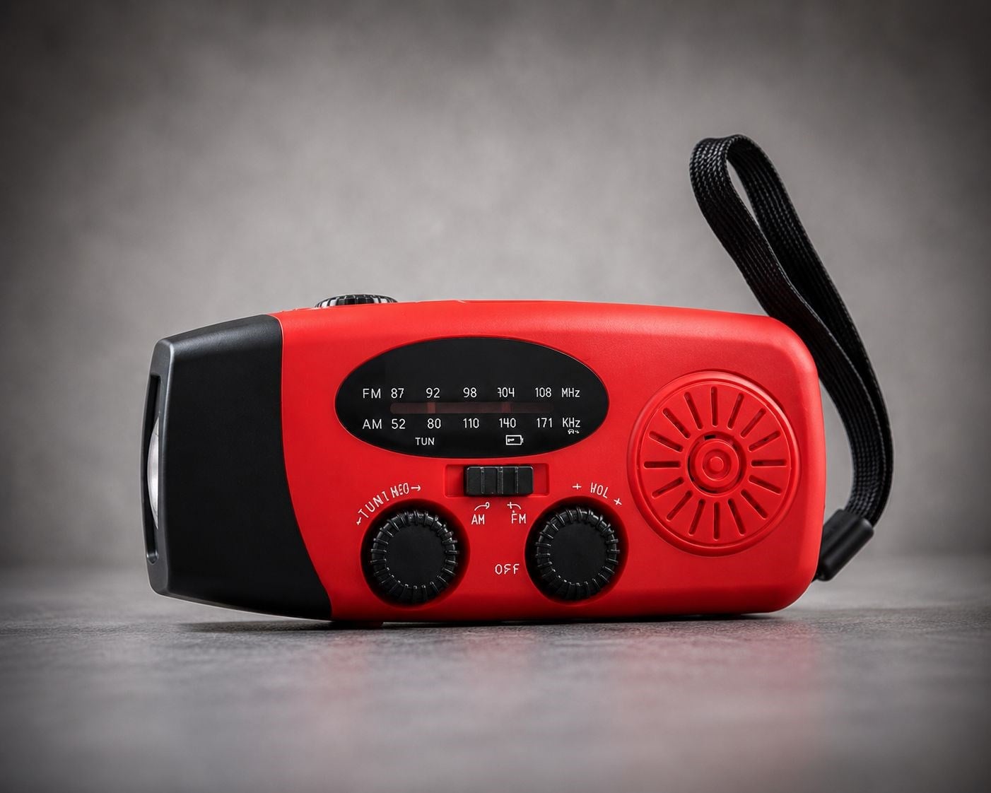 Panther PT-6894 5'i 1 Arada Deprem/Acil Durum Radyosu (Radyo, Fener, Solar, Çevirmeli, Powerbank)