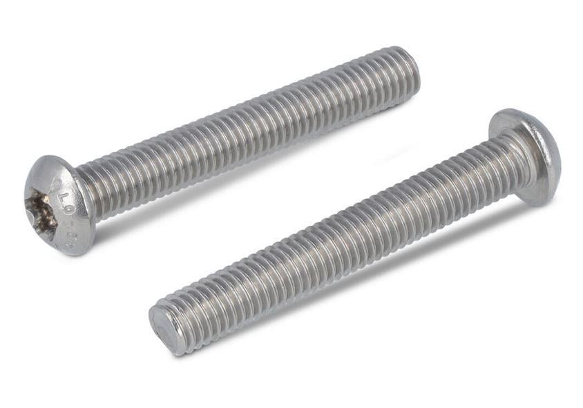 M2x16 ISO 7380-1 A2 İnox TX6 Bombe Başlı Torx Cıvata 