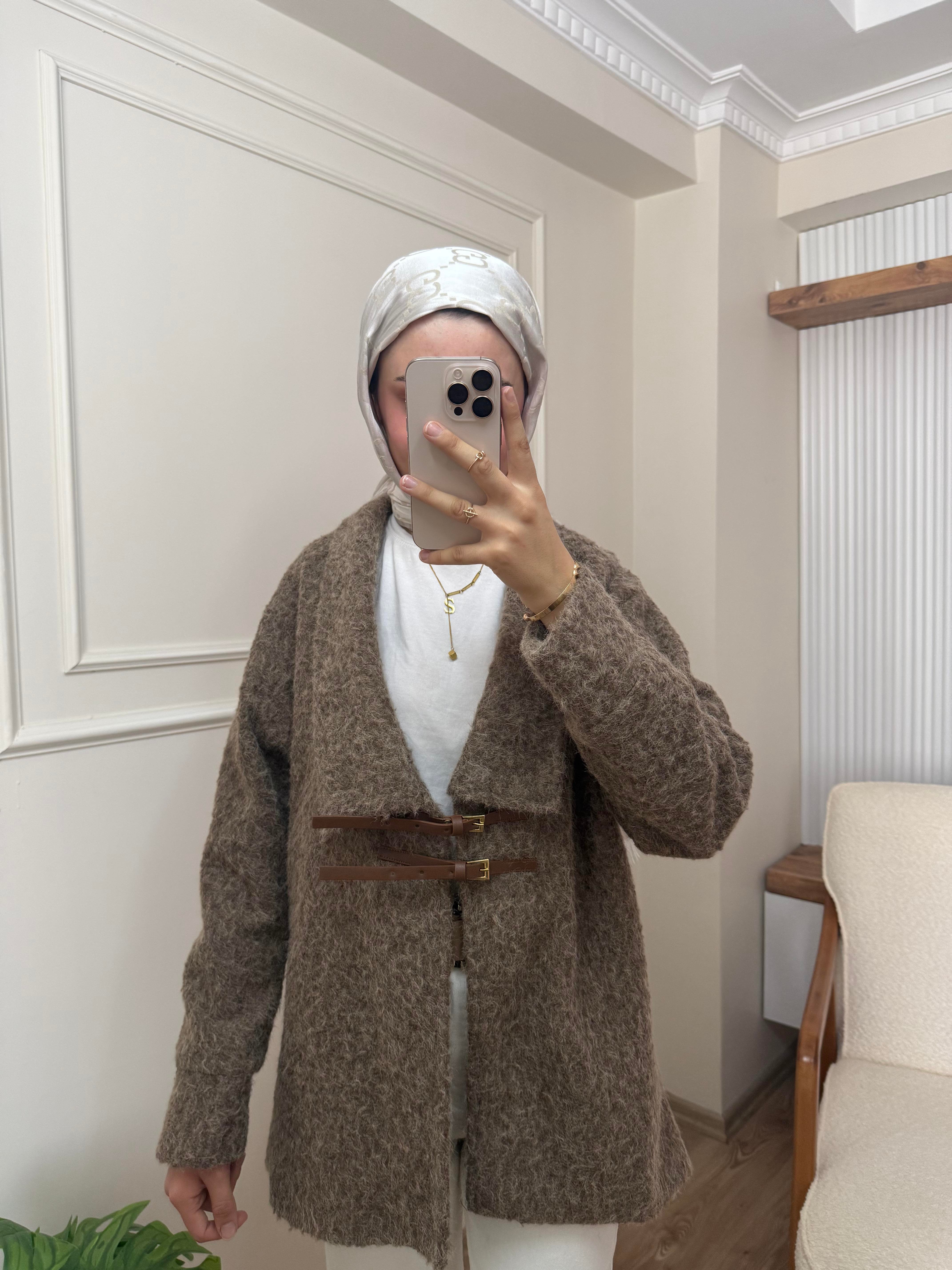 Bery Kaşe Ceket | Acı Kahve