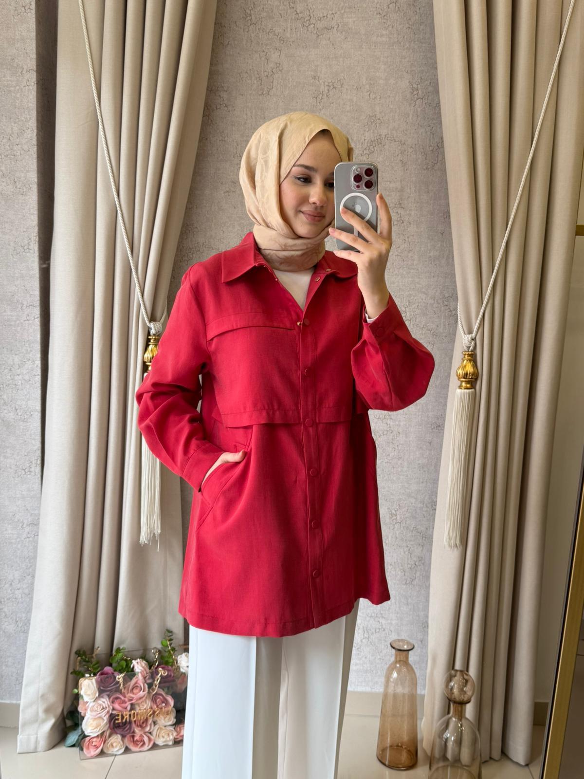 Nuss 6035 İnce Kap Red Plum