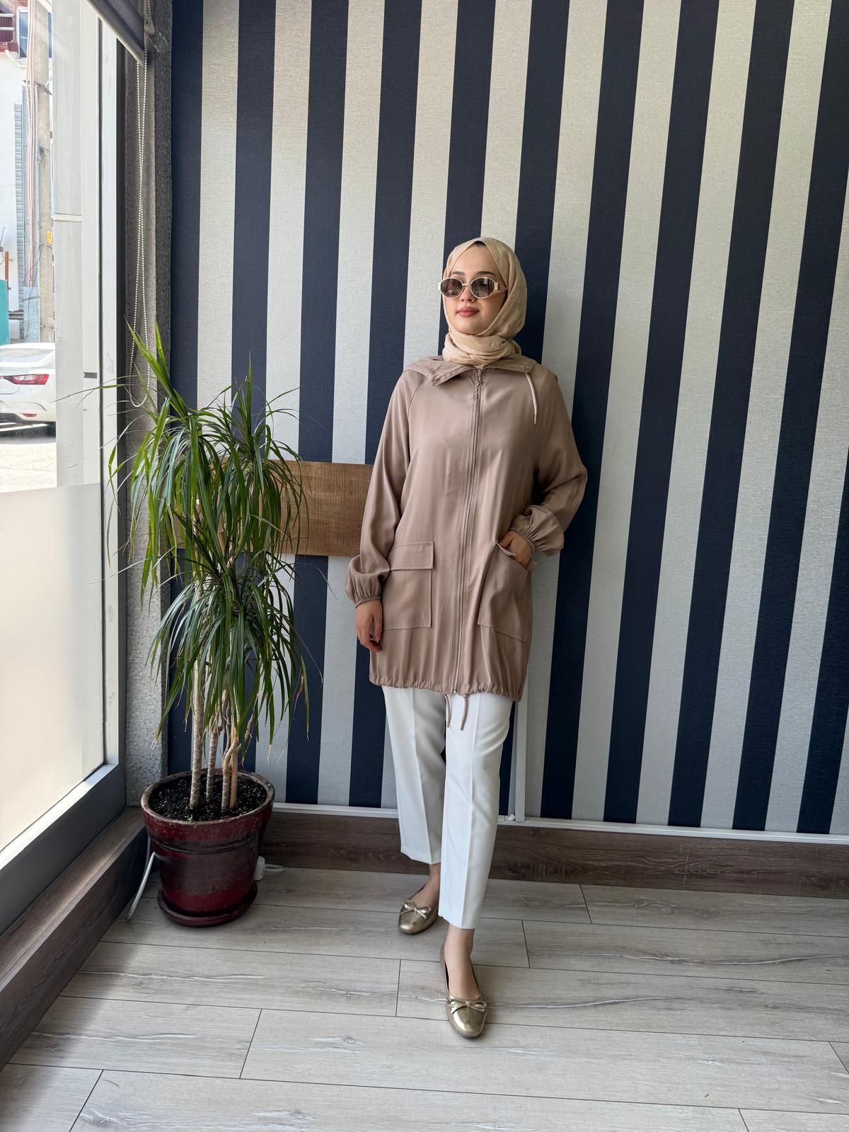 Mimoza Tunik vizon