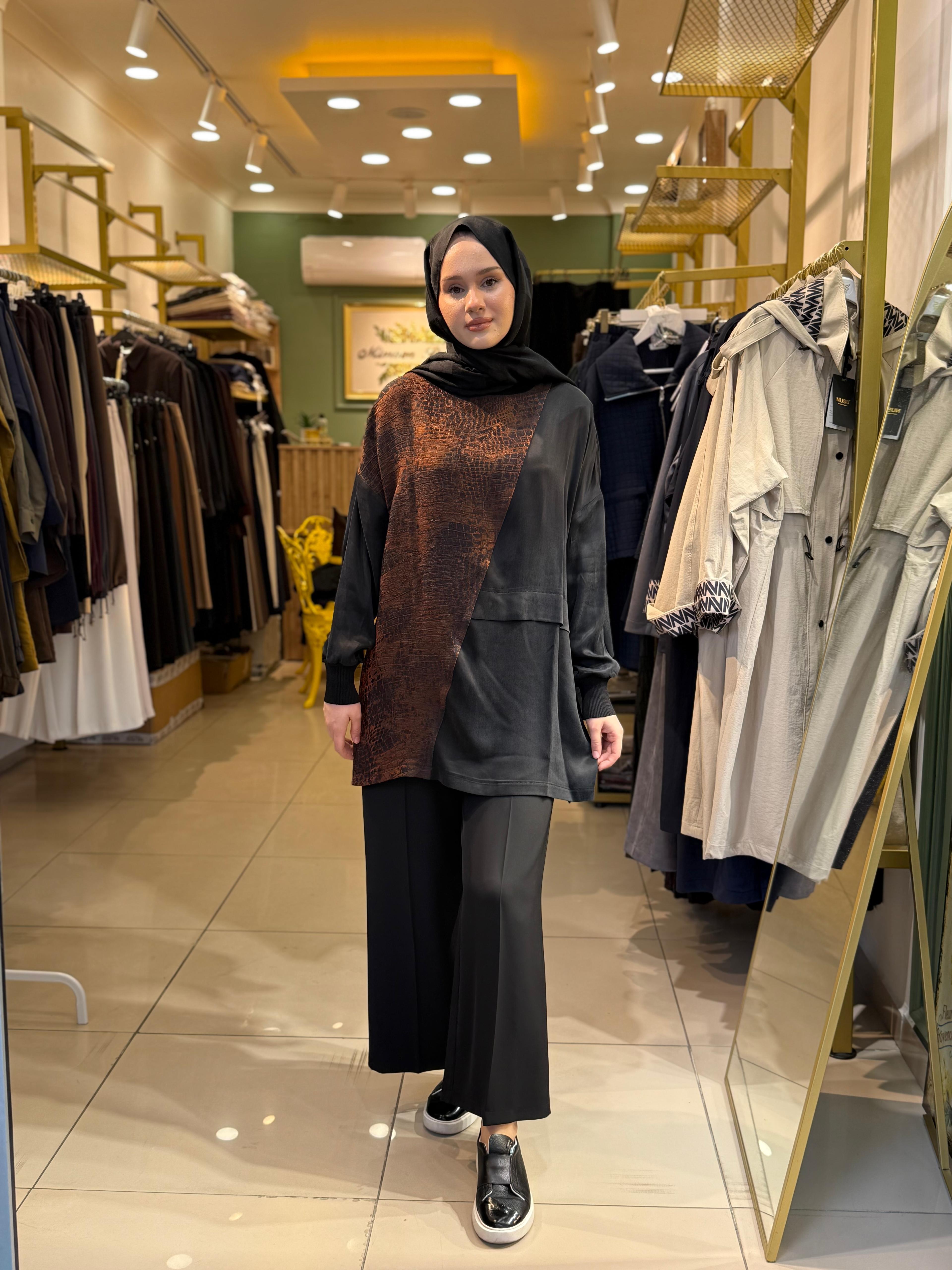 Nuss 3005 Jakar Cupra Tunik BAKIR