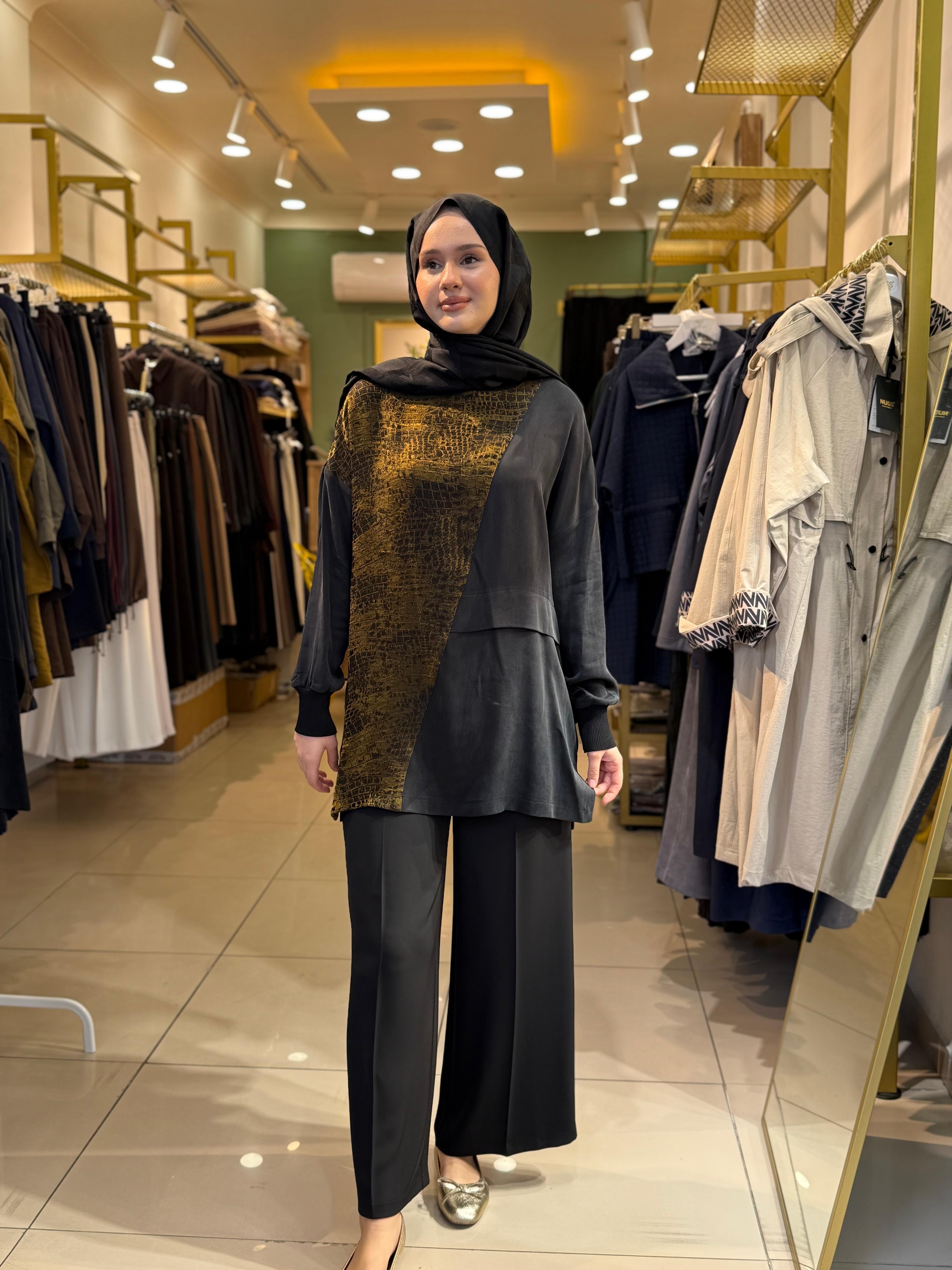Nuss 3005 Jakar Cupra Tunik GOLD