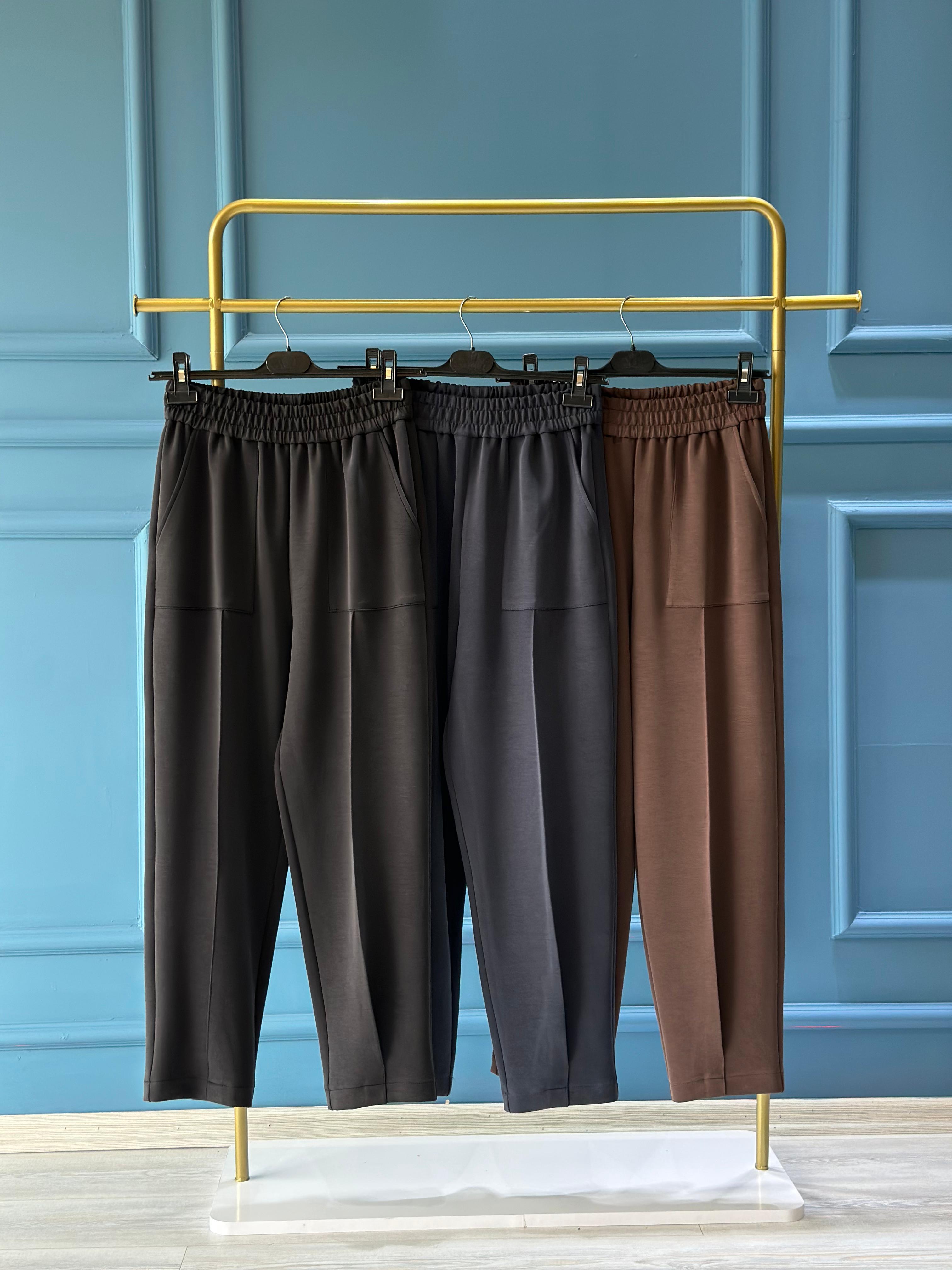 Sentez 5625 Noir Kargo Cepli Pantolon Kahverengi