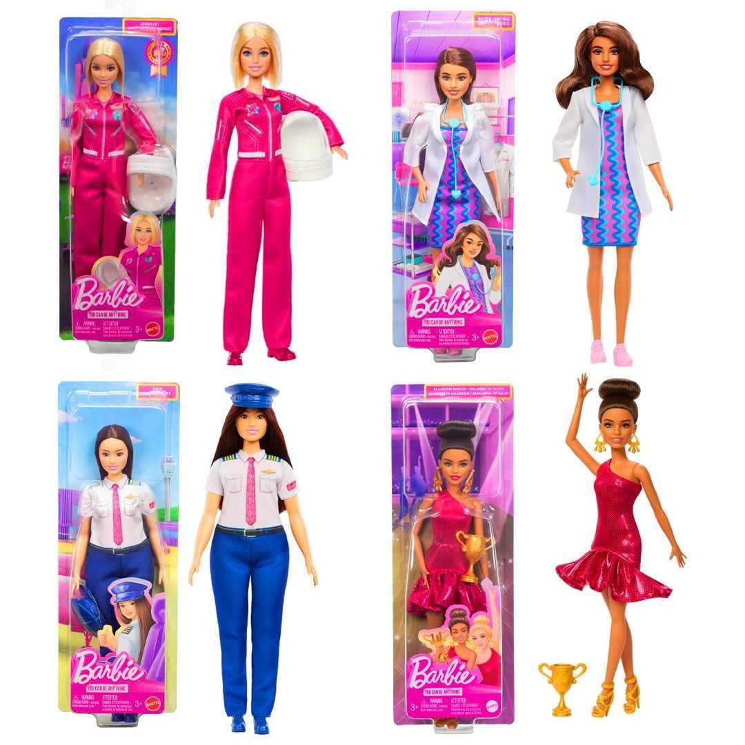 BARBİE DVF50 KARİYER BEBEKLERİ 3+