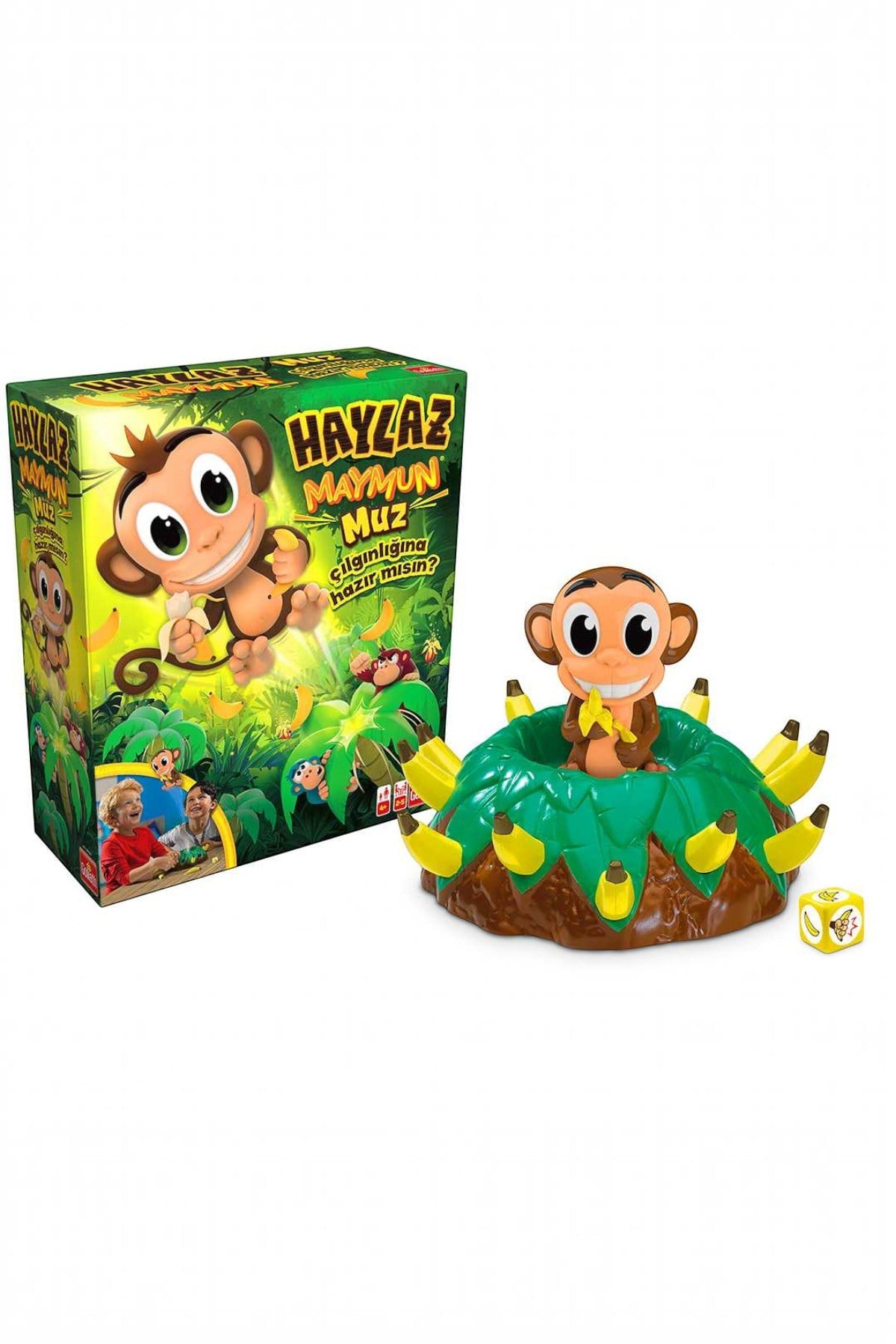 GOLİATH 918668 HAYLAZ MAYMUN KUTU OYUNU 4+