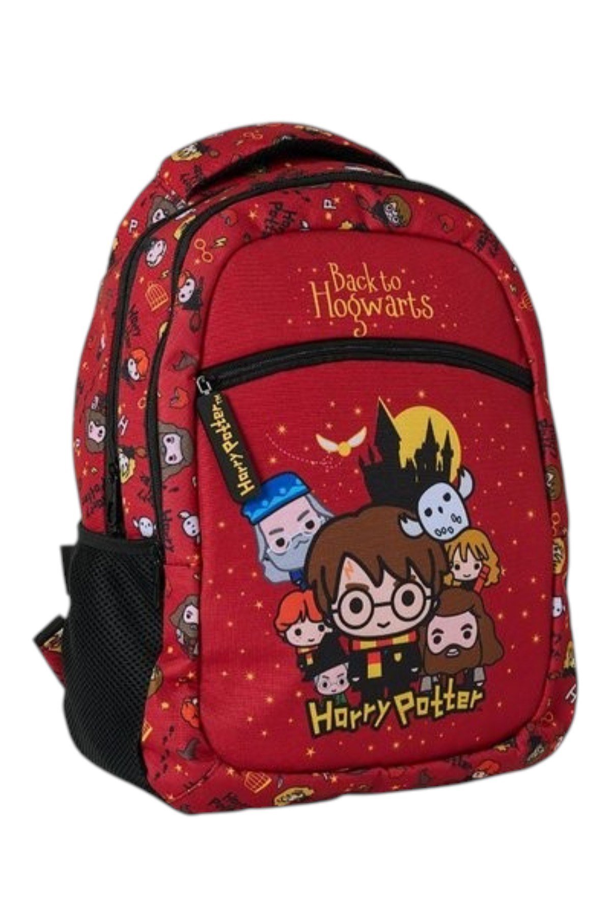 HARRY POTTER OKUL ÇANTASI 2075 KIRMIZI ÜÇ BÖLMELİ