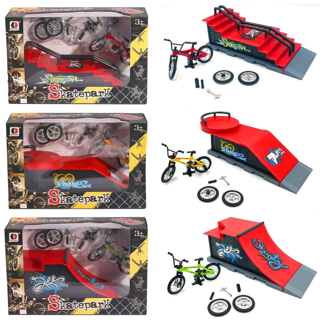 KZL SKATEPARK BİSİKLET 1810-7C RAMPALI KUTULU 3+