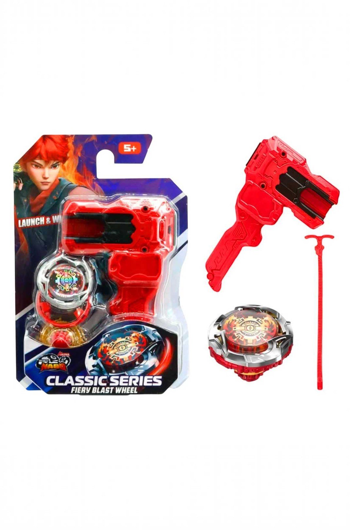 MEGA İNFİNİTY NADO BEYBLADE 664103 KLASİK SERİ ATEŞLİ PATLAMA ÇARKI 5+