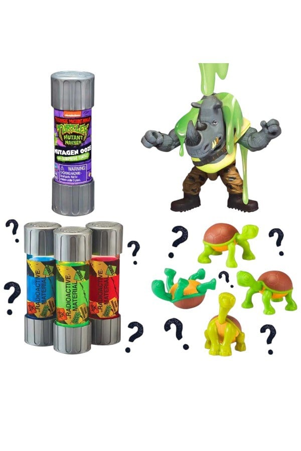 NİNJA TURTLE MUTANT MAYHEM TU807000 MUTASYON ÇAMURU 4+