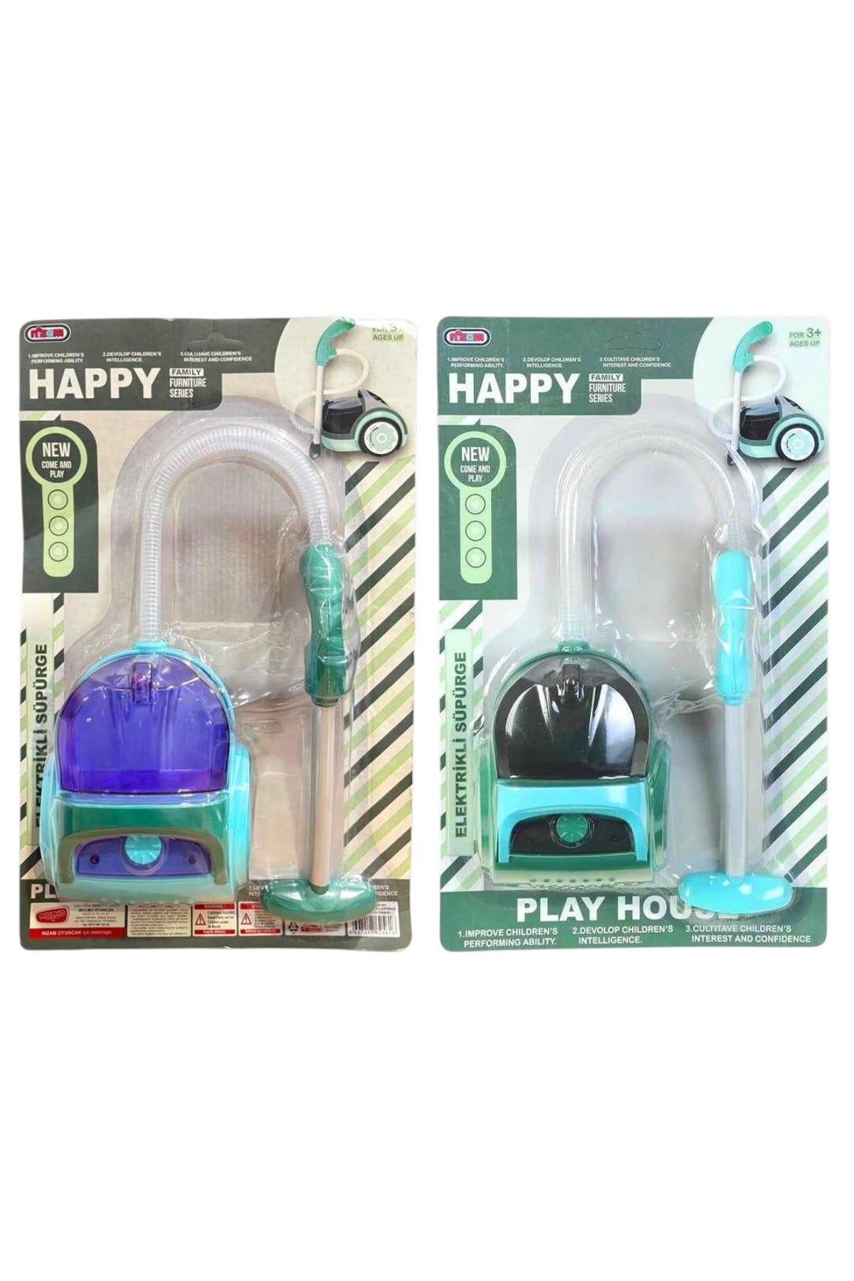NİZAM EV ALETİ NZM-561 HAPPY ELEKTRİKLİ SÜPÜRGE KARTELA 3+