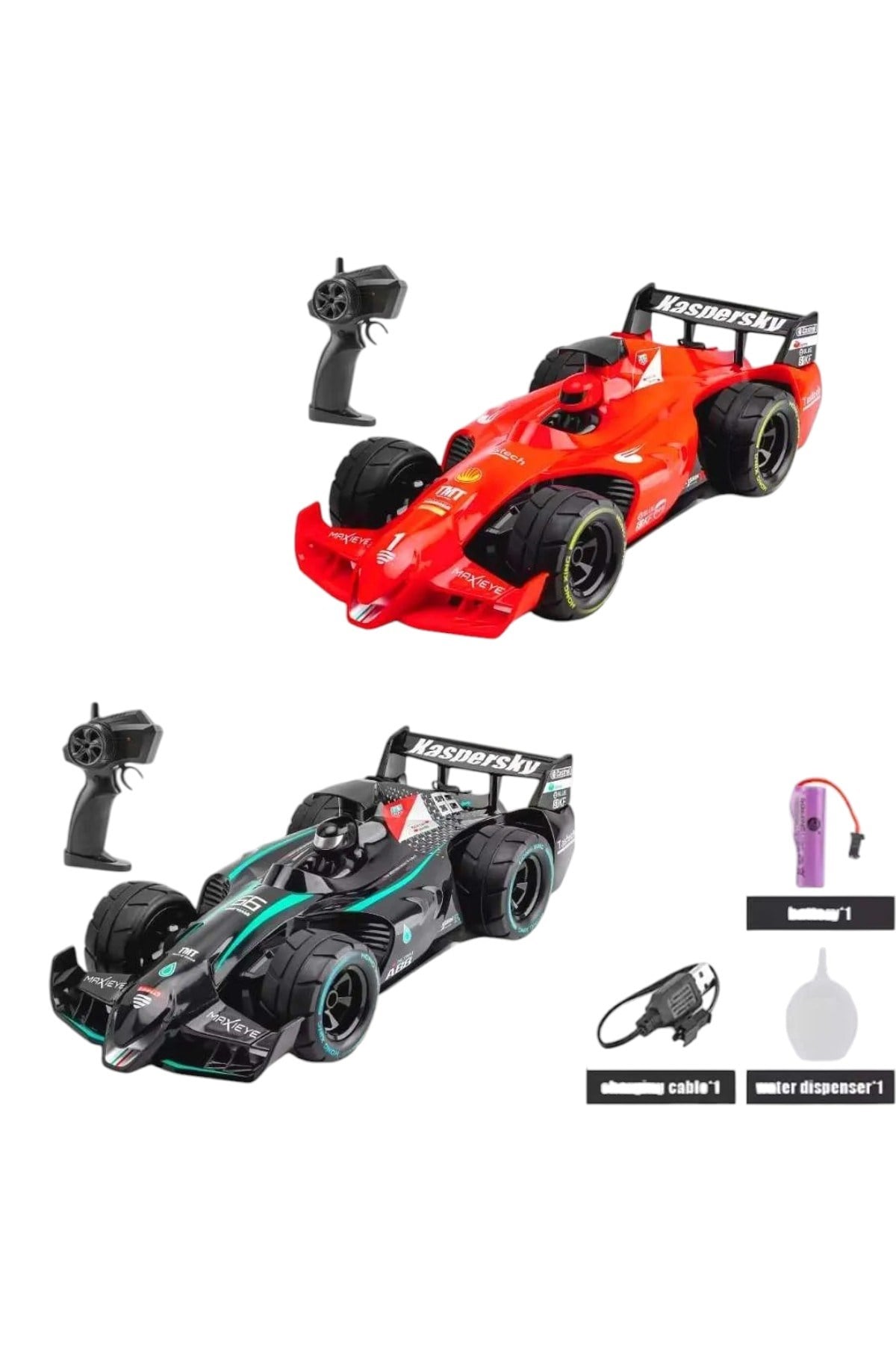 PASİFİK KUMANDALI FORMULA YARIŞ ARABASI 93113 SPREY R/C 5 CHANNELS 2.4G SESLİ IŞILI ŞARJLI 1:12 6+