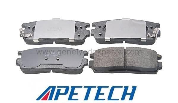 Chevrolet Captiva C100 Arka Fren Disk Balata Takımı Apetech Marka