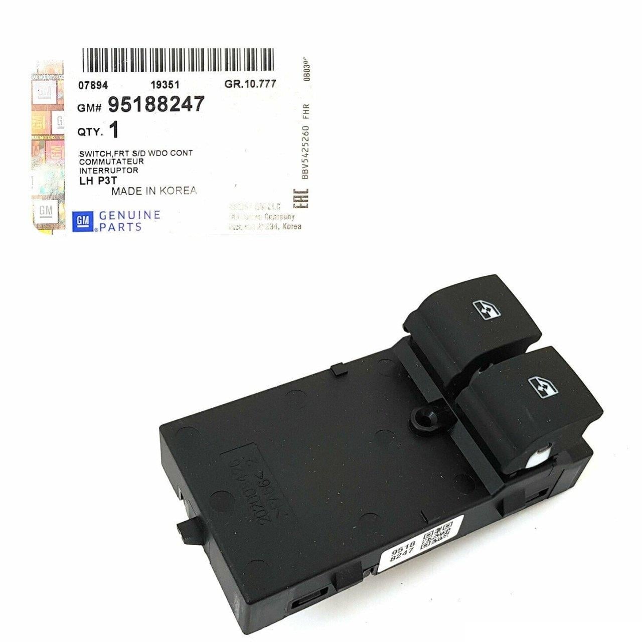 Chevrolet Yeni Aveo Cam Açma Kumanda Paneli Orijinal GM