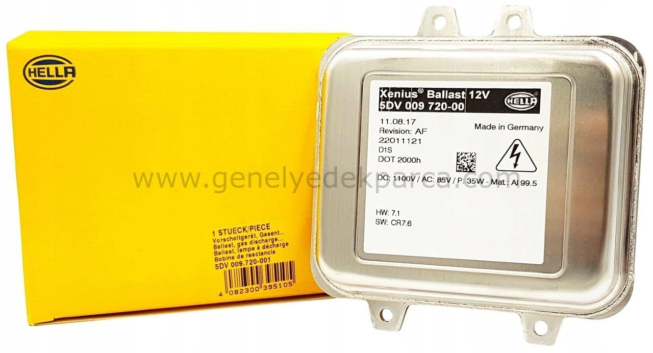 Opel Astra J Xenon Far Beyni Orijinal Hella Marka