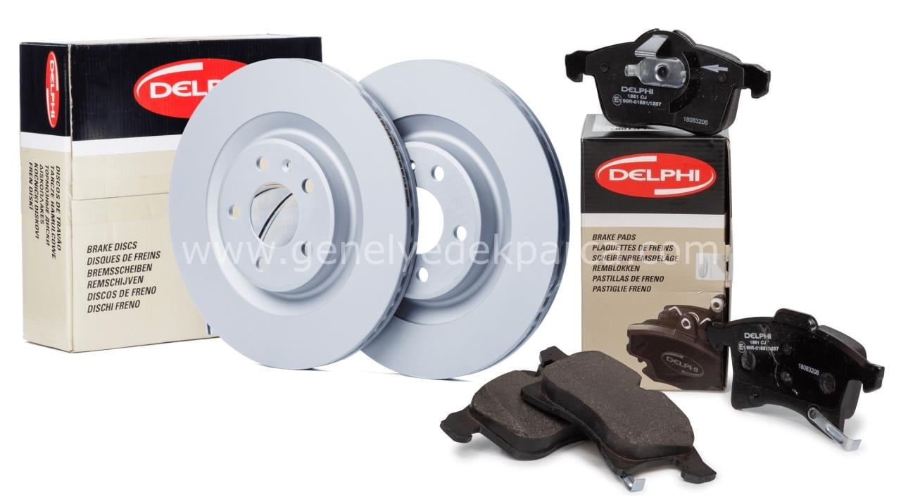 Opel Combo C Ön Disk/Balata Takımı 4 Bijonlu Delphi Marka