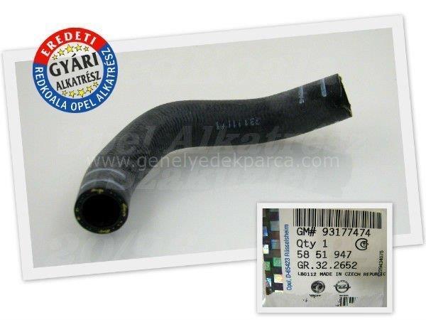 Opel Corsa C Z13DT Termostat Hortumu Orijinal Gm Marka