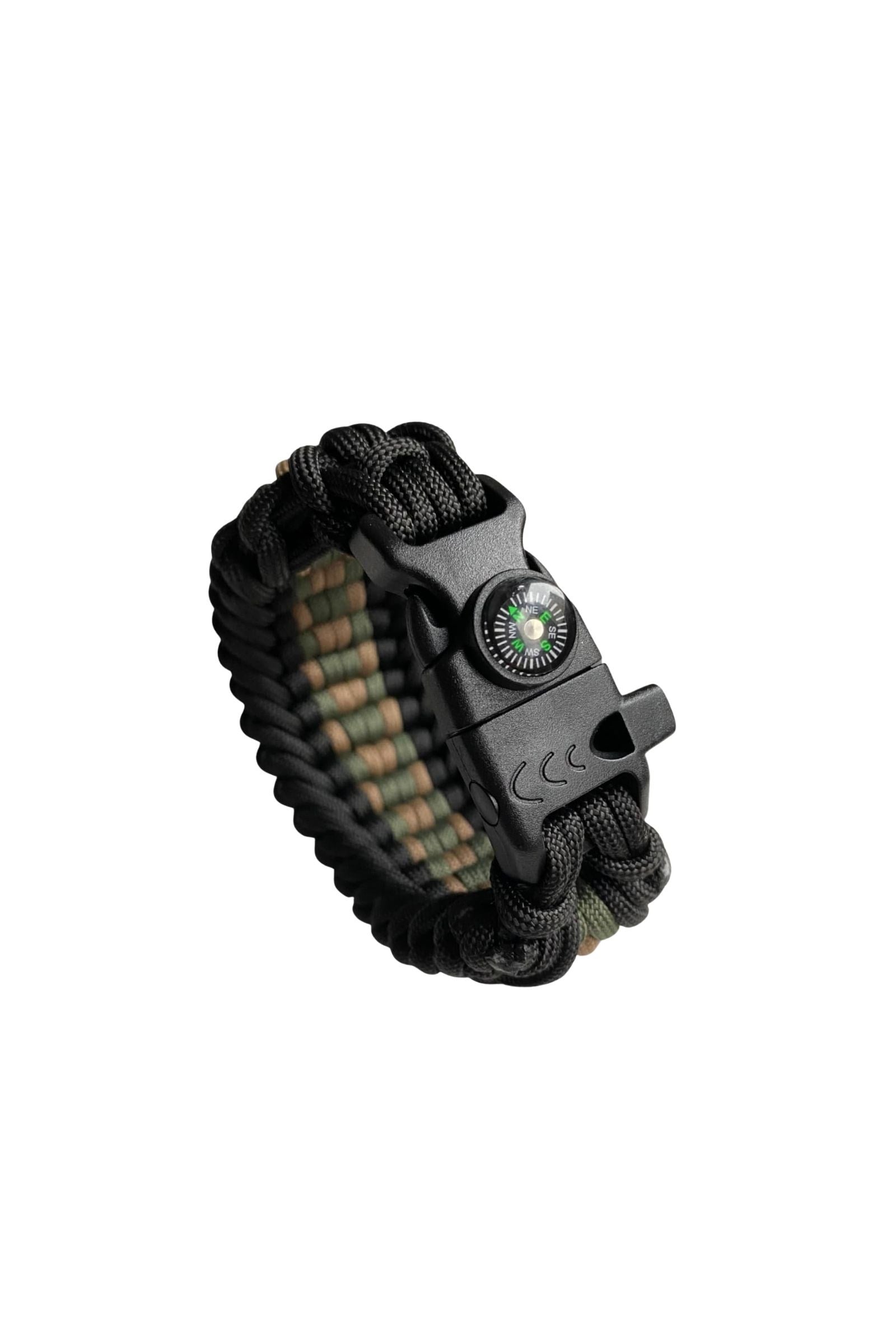 Ateş Paracord Bileklik | Pusulalı