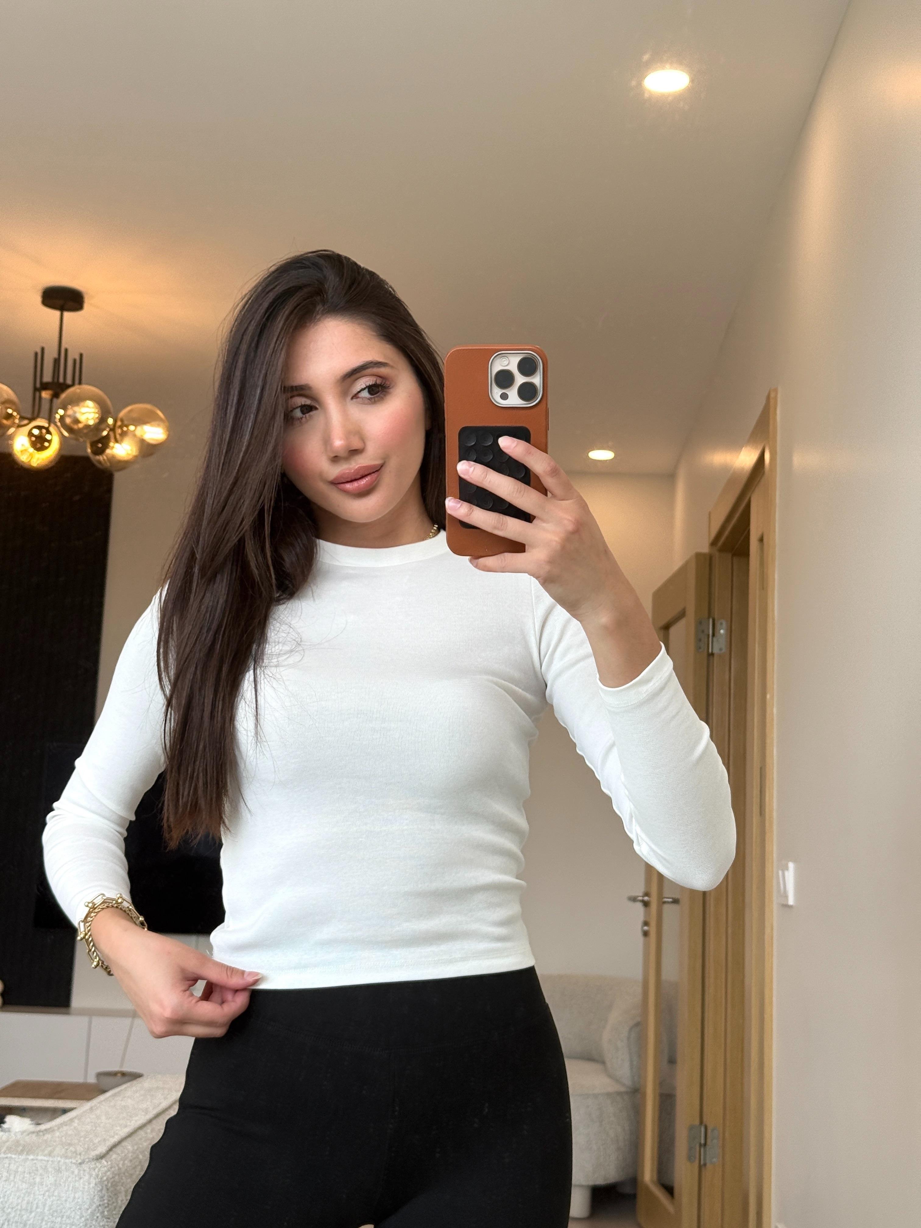 RİBANA UZUN KOLLU BODY